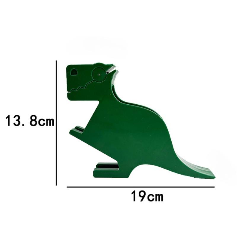 1 шт. Держатель для заметок на стол «Динозавр» - Красный и Зеленый Офисный органайзер с диспенсером для стикеров, Забавный домашний, Офисный настольный декор