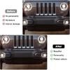 2x Front Bumper Tow Hook Cover Trim For Jeep Wrangler JK JL JT Accessorie Purple