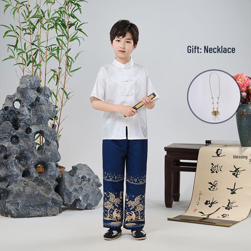 Ma Mian Skirt: New Chinese Style Hanfu Choir & Performance Costume for Girls