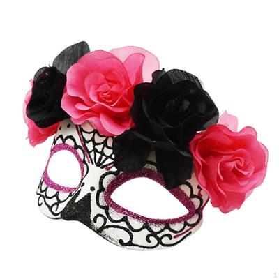 Masquerade Adjustable Half Face for Club Mardi Gras Wedding