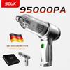 95000pa Car Vacuum Cleaner Mini Cleaning Machine Car Accessories Strong Suction Wireless Portable  Home Appliance