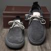 FashionArrival Men Handmade Oxford Shoes Loose and Comfortable Casual Shoes Versatile Men Leather Shoes Classic Man Business Sneakers