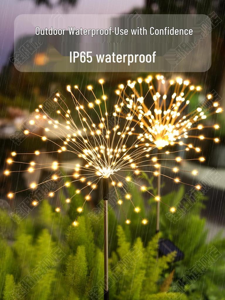 Dandelion Solar Lights for Outdoor Garden & Balcony Decoration