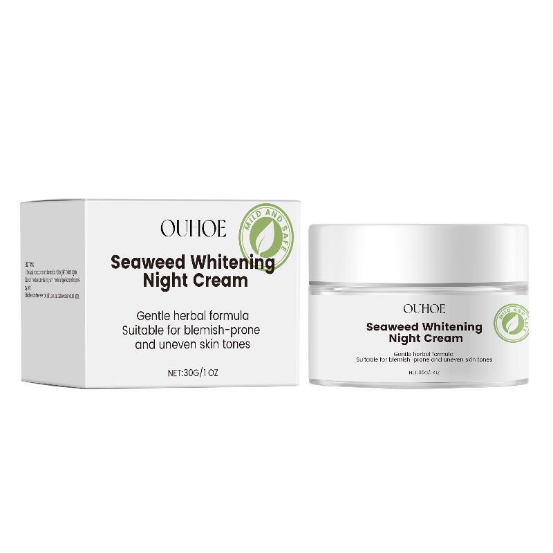 Whitening Face Moisturizer Night Cream Hydrating Repair Brightening Nourishing Facial Cream for Night Skin Care