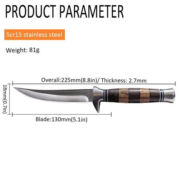 Fish Knife Boning Butcher Knife Slaughter Peeling Pig Hammer Stainless Steel Kitchen Knife