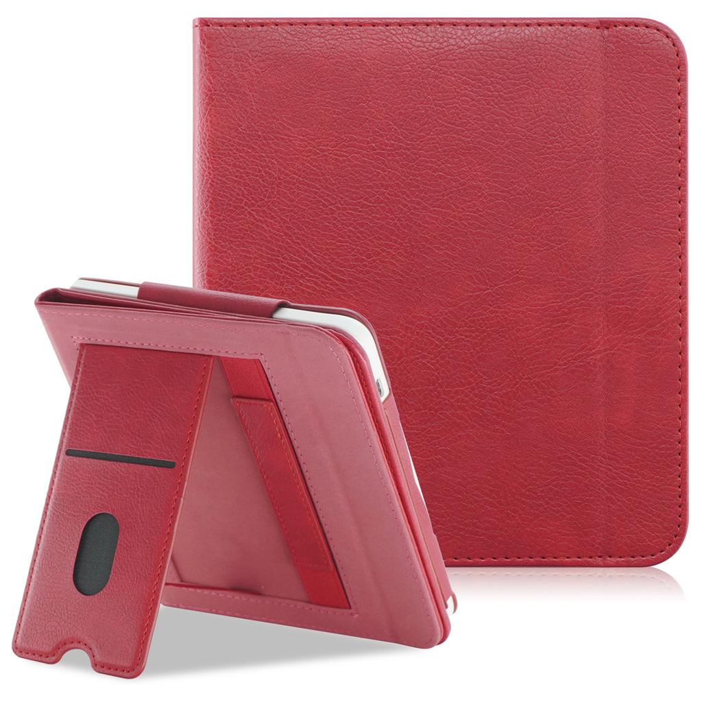 For Kobo Libra 2/Libra Colour Case PU Leather E-Reader Protective Cover Auto Sleep/Wake