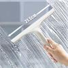3 In 1 Car Glass Cleaning Wiper Microfiber Scrub Squeegee Car Door Window Cleaner 3 In 1 Function with Spray Bottle