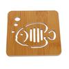 Bubble Fish Wooden Cartoon Coaster Set