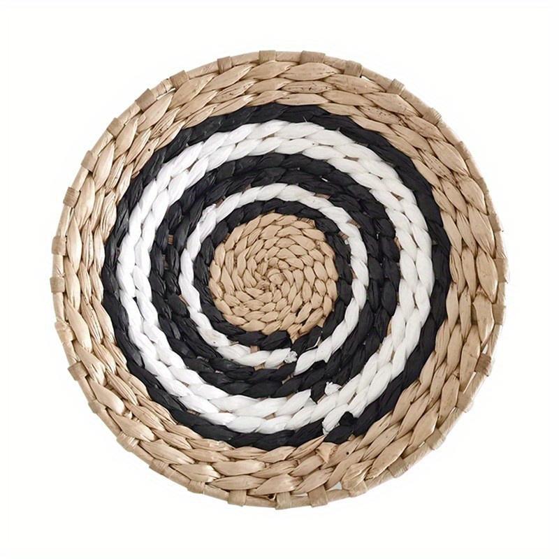 1Pcs Moroccan Style 13.78 Inch Straw Background Wall Decorations for Home Sofa Bedside Hangings