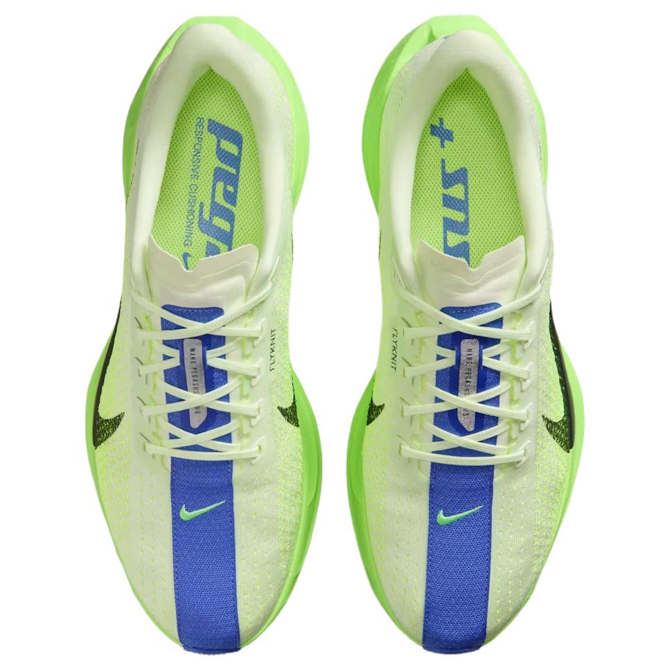Nike Pegasus Plus Comfortable Fitting Rebound Support Lightweight Breathable Durable Reflective Running Shoes Men Sneaker Green Blue Black FQ7262-702