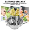 Pasapurés de Verduras Acero Inoxidable Alimentos Molino Rotatorio Colador Machacador Molinillo para Patata Mermelada de Fresa con 3 Discos de Molienda