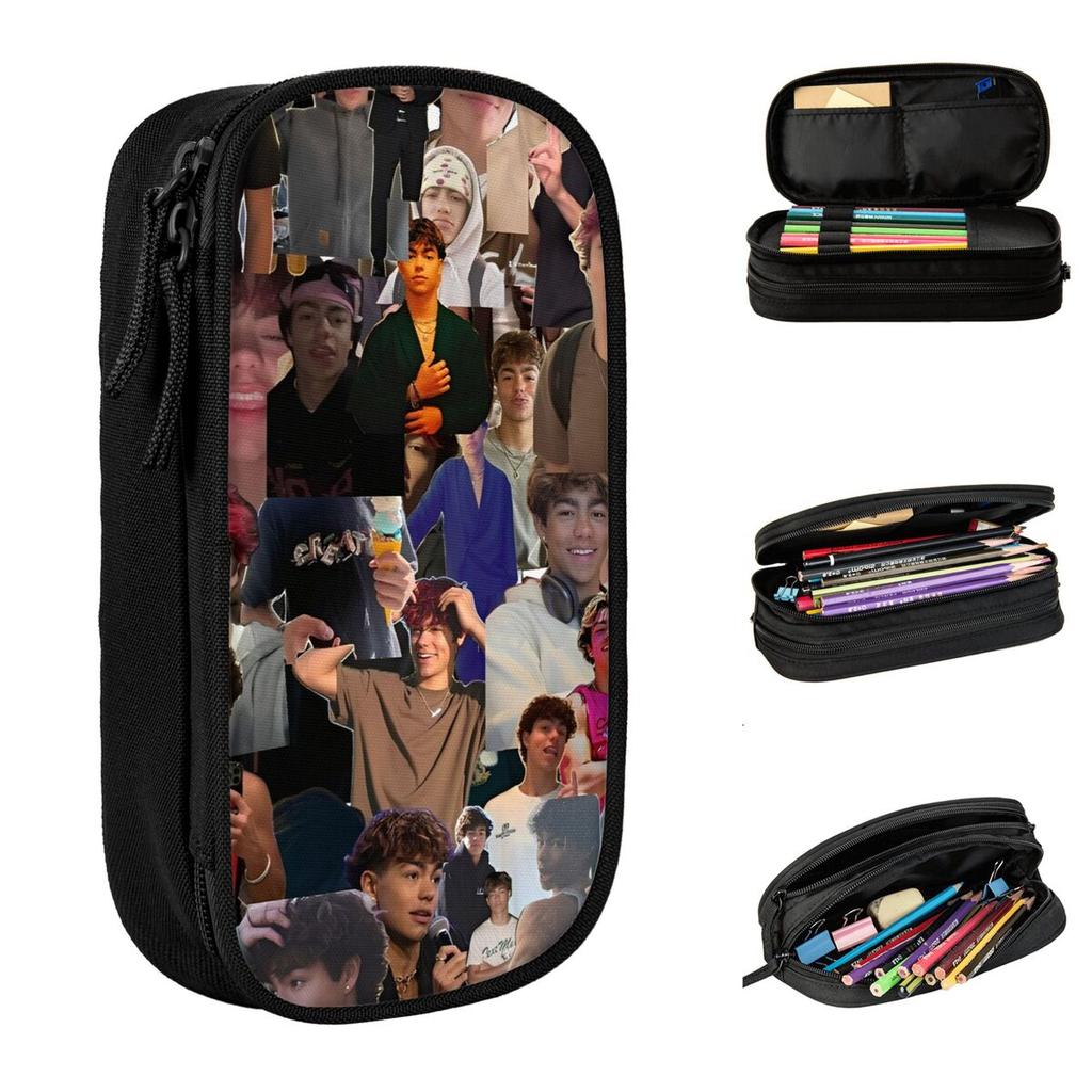 Classic Malachi Actor Bartons Pencil Cases Pencilcases Pen Box for Student Large Storage Bags Students School Zipper Stationery