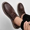 Casual Business Shoes Genuine Leather Men Oxfords Shoes Handmade Italian Mens Luxury Brand Moccasins Leisure Male