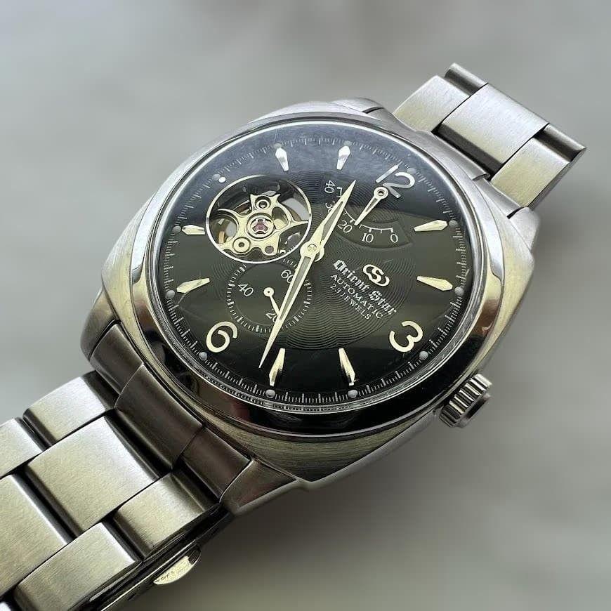 Used ORIENT STAR WZ0021FH Cushion Case Open Heart