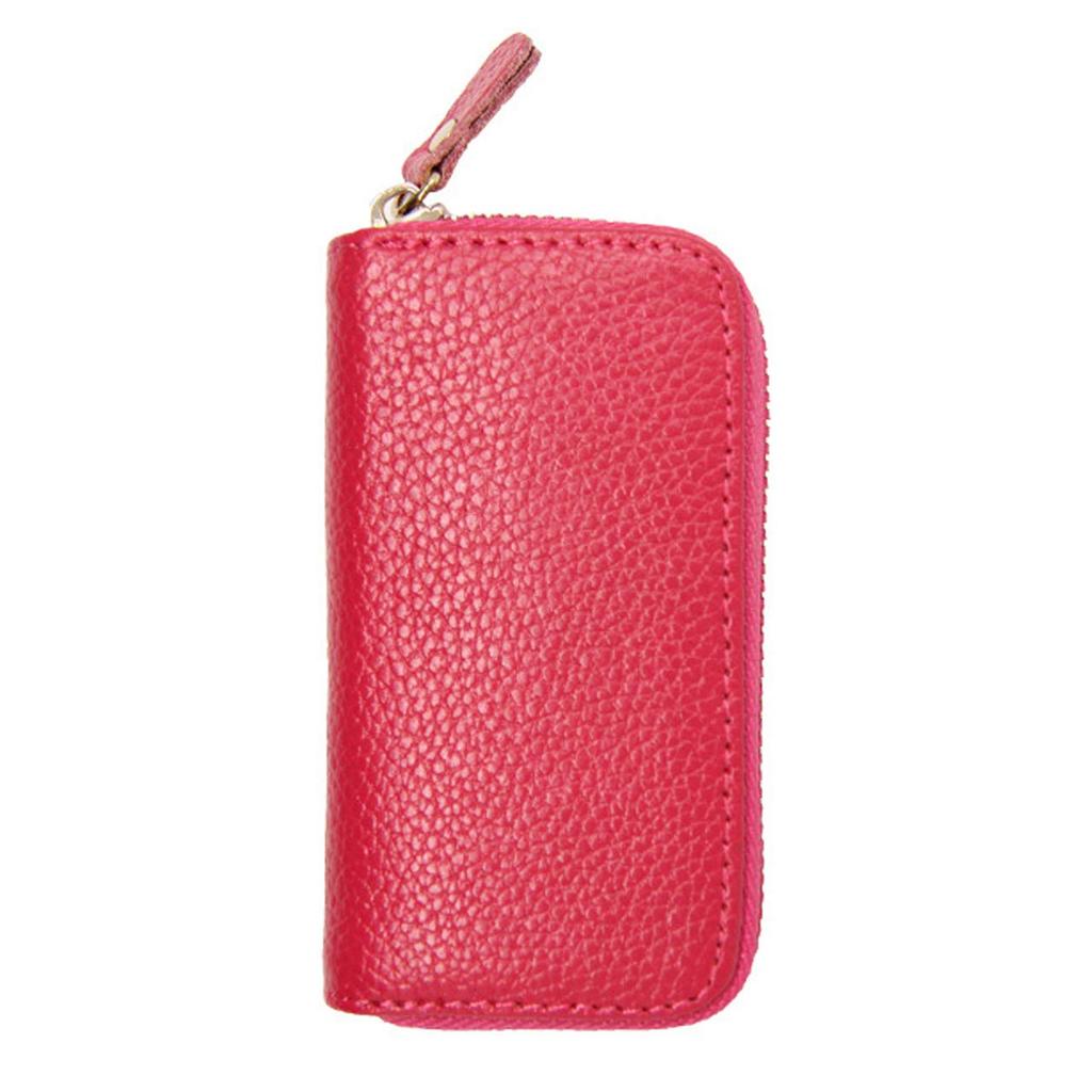 Kamikaze 6-Key Case with Zipper, Smart Key, and Card Slots (Black)