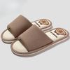 Fashion Capybara Summer Women Slippers Cute Cartoon Home Slippers Comfortable Platform Ladies Fashion Linen Indoor Slipper Wholesale
