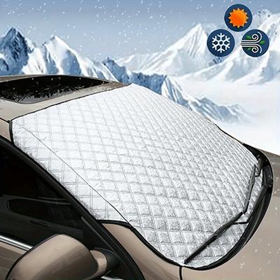 1 Stück Auto Frontscheibe Winter Schneeabdeckung, Auto Windschutzscheibe Sonnenschutz, Auto Auto Schnee Eis Schutz Visier Sonnenschutz für Frontscheibe