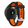 Quick Release 20mm Two-Tone Sports Silicone Strap For Garmin Forerunner 165 Music 245 55/Vivoactive 5/Venu 2 Plus Sq Watch Band