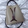 [Pre-Owned] NéoNoé BB Elephant Gray Epi Leather Water Wave Crossbody Bag - Excellent #TCPI96