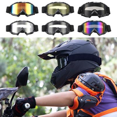 Skibrille, Motorrad-Sonnenbrille mit rutschfestem, verstellbarem Band, Sonnenschutz, winddicht, staubdicht, blockiert UV-Licht, klare Sicht, Sonnenbrille