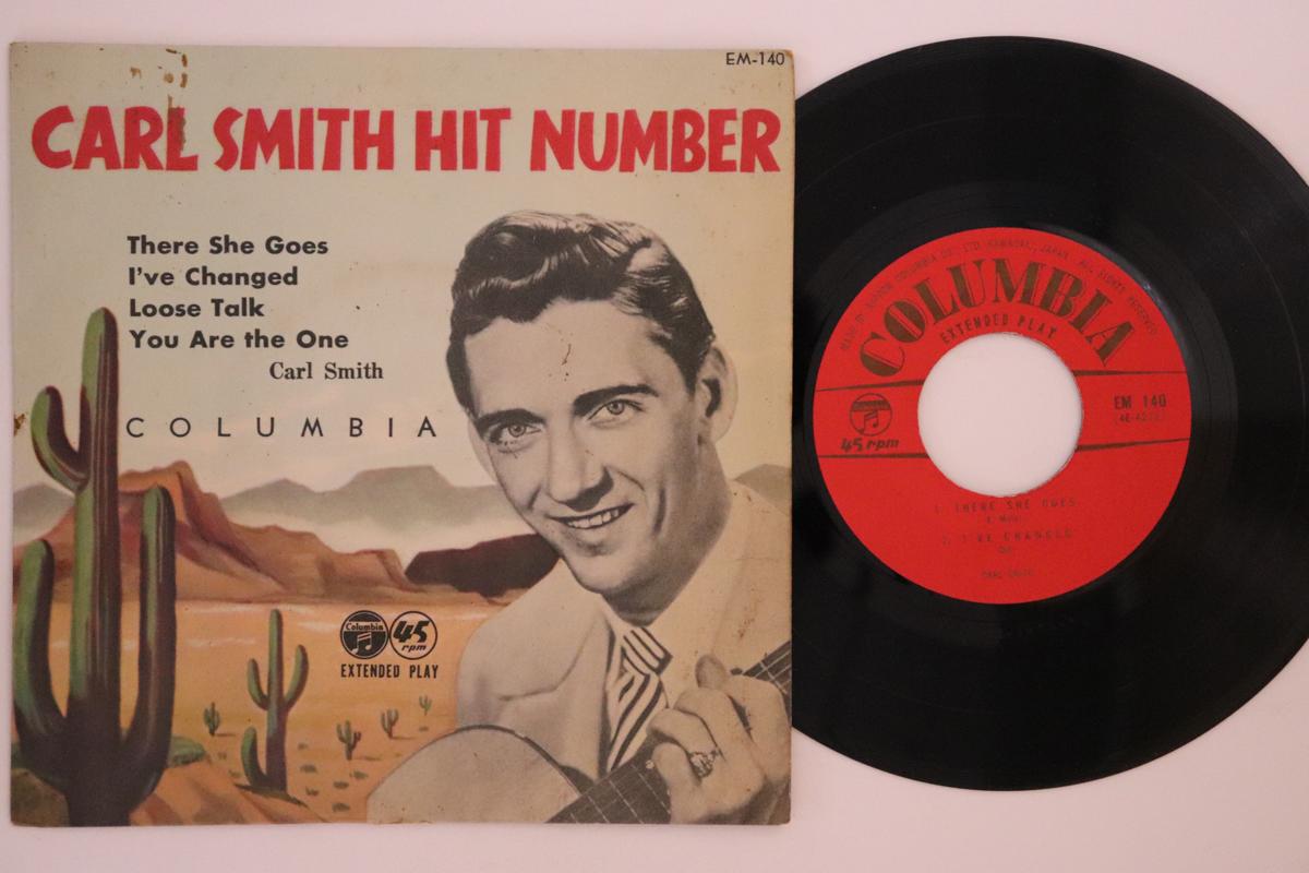 

7inch Record CARL SMITH - Carl Smith Hit Number EM140 COLUMBIA 1956 Japan Rock Used
