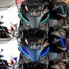 For MT-09 MT 09 Mt09 2024 2025 Motorcycle Sticker Decal 3D Protection Decals Waterproof Midnight Cyan