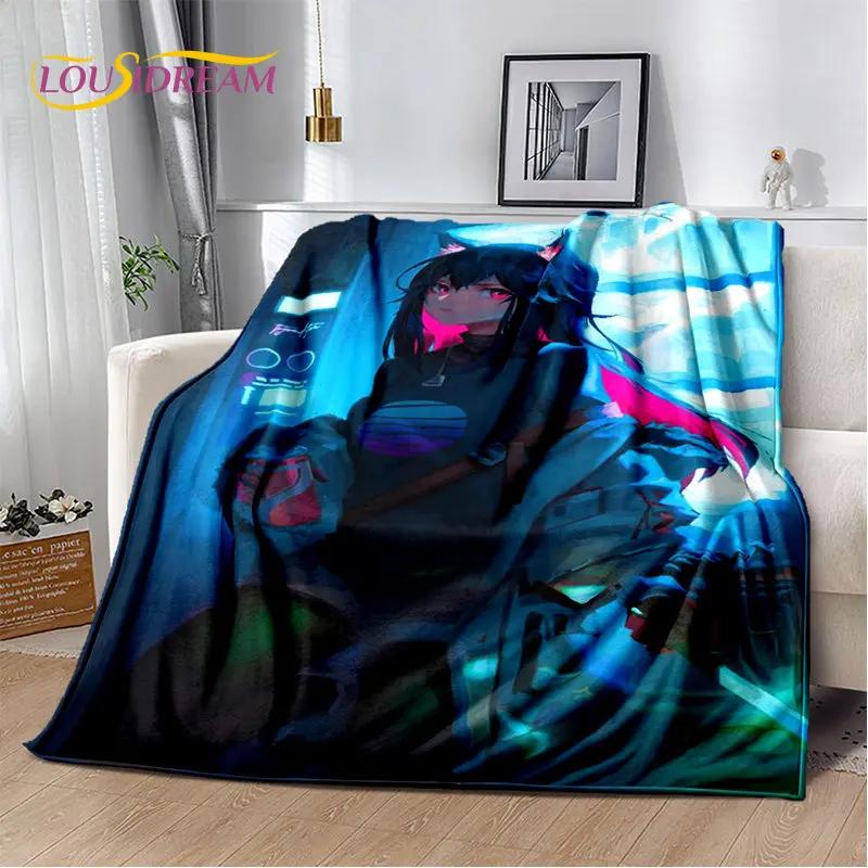 Zero Two DARLING In The FRANXX Soft Plush Blanket,Flannel Blanket Throw Blanket for Living Room Bedroom Bed Sofa Picnic Cover 3D