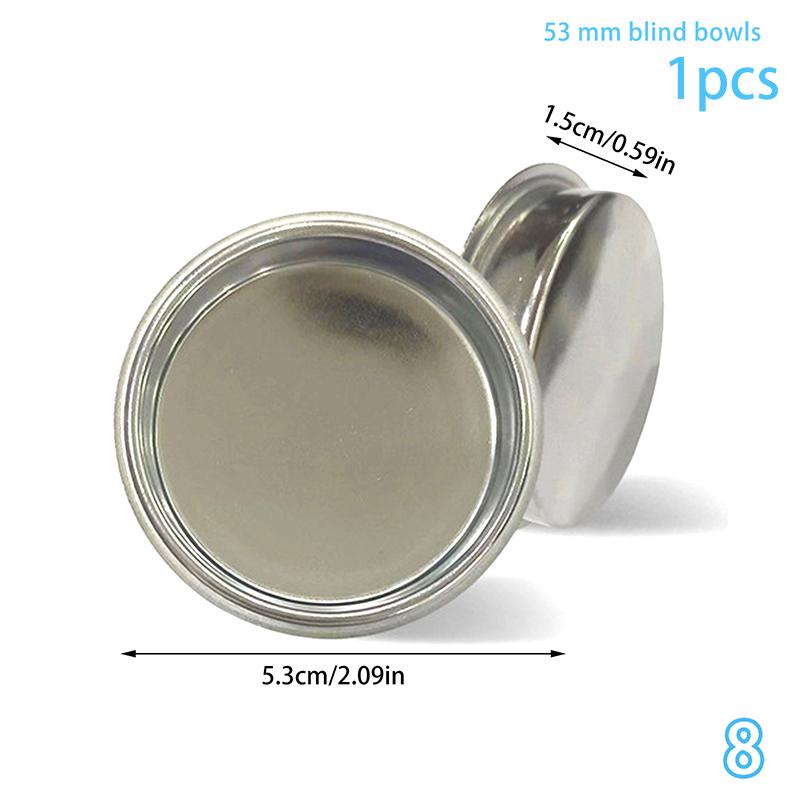 51/54/58mm Náhradní košík kávového filtru Nerezový bezdnový portafiltr Espresso filtrační příslušenství Baristický nástroj