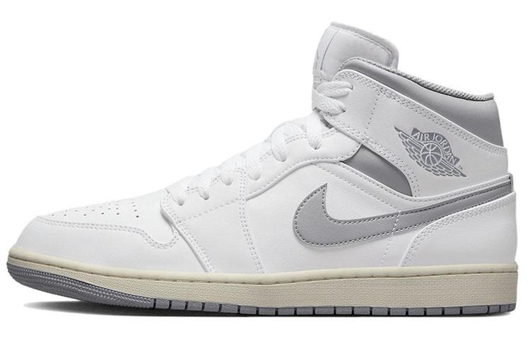 Air Jordan 1 Mid Neutral Grey 554724-135 42