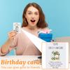 Funny Birthday Card Cartoon Creative Pocket Gift