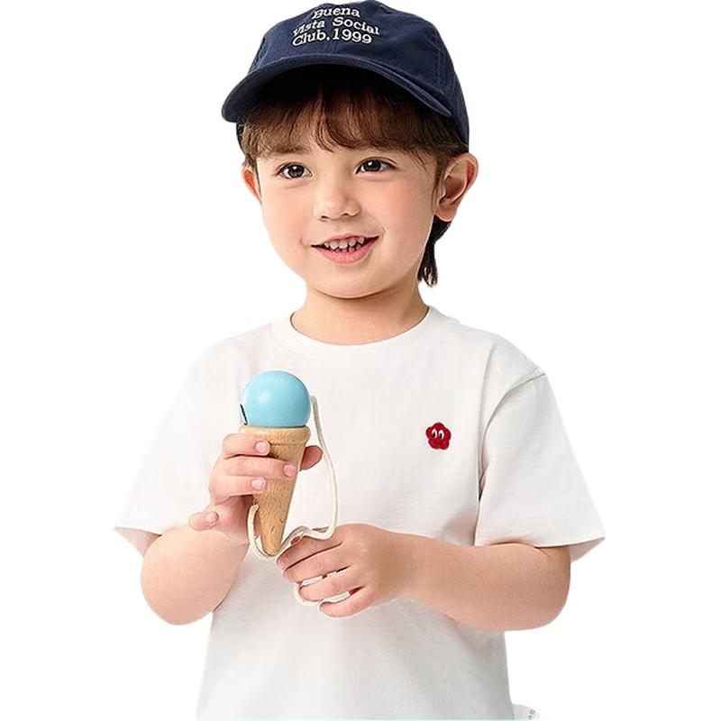 Balabala Kids' Unisex Quick-Dry Cotton Short Sleeve T-Shirt