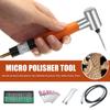 1/4 28UNF 90° Mini Air Angle Die Grinder 3mm Gas Micro Engraving Pneumatic Polishing Rotary Tools for Wood Car Mold