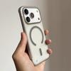 Ultra Thin Matte Frameless Magnetic Case For iPhone 18 17 Air 16 15 14 Plus 13 12 11 Pro Max For Magsafe Charge Clear Capa