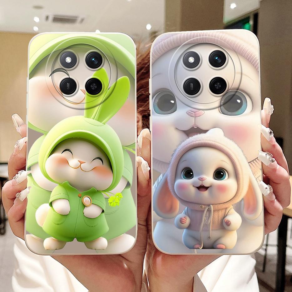 Für Honor X9C Hülle Magic 7 Lite BRP-NX1 Niedliche Kaninchen Cartoon Hülle Weiche TPU Handyhülle Für Honor Magic7 Lite HonorX9C Smart Shell