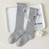 Mesh Thin Children's Calf Sock Solid Color Child Knee High Socks  Baby Girl New Socks