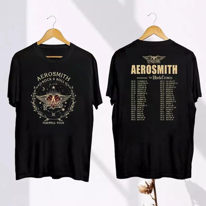 Aerosmith Peace Out Farewell Tour 2026-2026 T-shirt For Fan Gift All Size S-4XL S