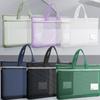 Zip Handbag A3 Mesh Art Bag Large Capacity a4 Test Paper Bag 8k Sketch Drawing Album  Stationery