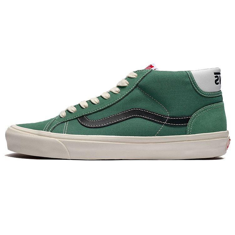 

Кроссовки унисекс Vans OG Mid Skool 37 Green White Black VN0A4BTRVYX