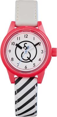Citizen Horloge Cue Cue Smile Solar Analoog Mini Serie 10 ATM Waterbestendig Rood,