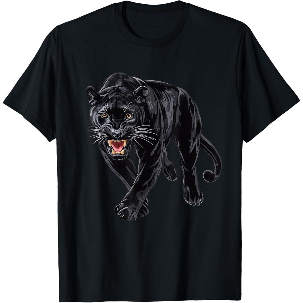 Panther Graphic T Shirt XS чёрный