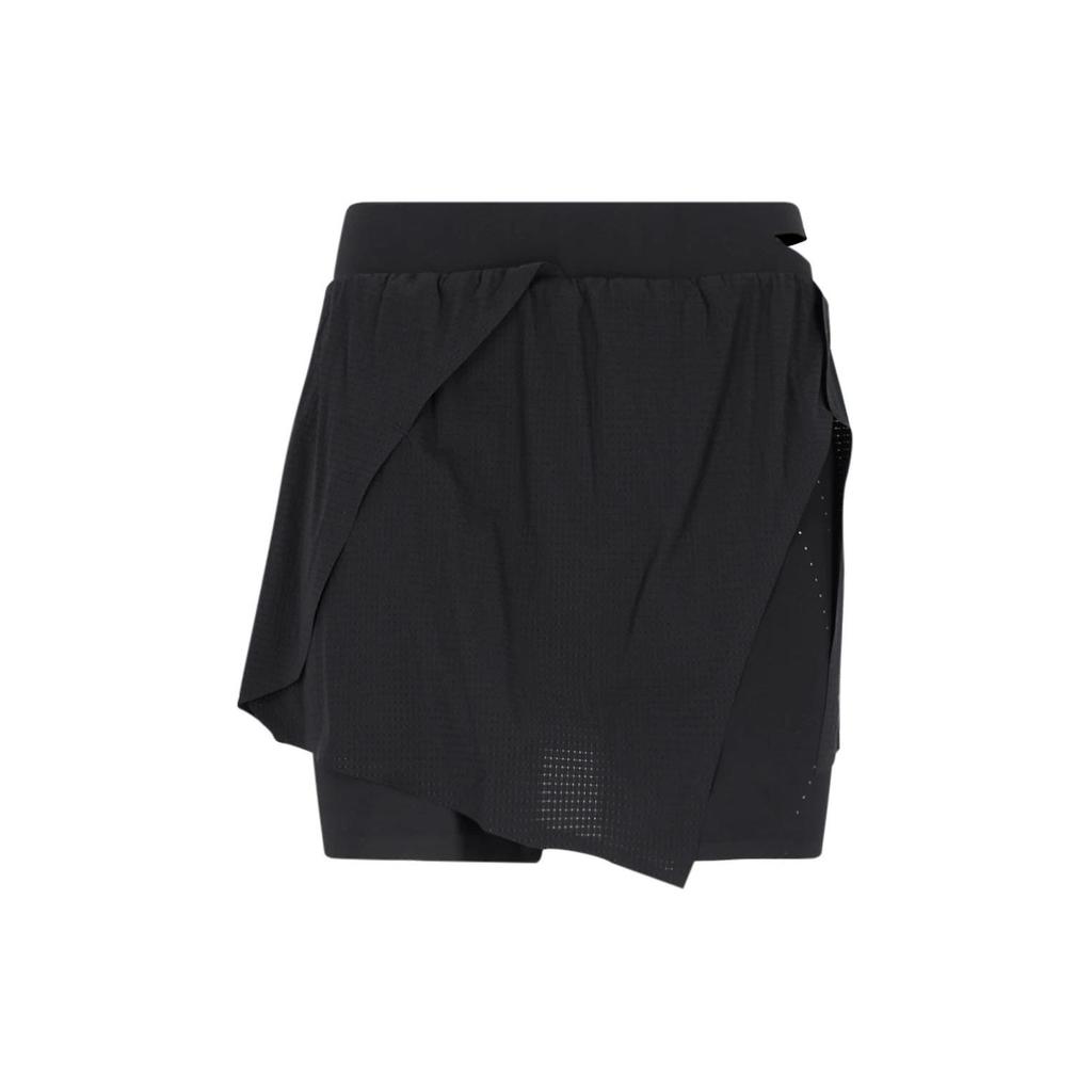 Y-3 Solid Color Elastic Waist Five-Point Casual Shorts Women shorts Black IR6253