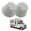 Waterproof RVs Plumbing Vent Cap Replacement Trailer Campers Motorhome Roof Sewer Vent Cover for 1 to 2 3/8 Inch Pipe 2x