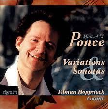 CD TILMAN HOPPSTOCK - Ponce: Guitar Music  SIGX11400 Signum 2000 Germany Classical Used