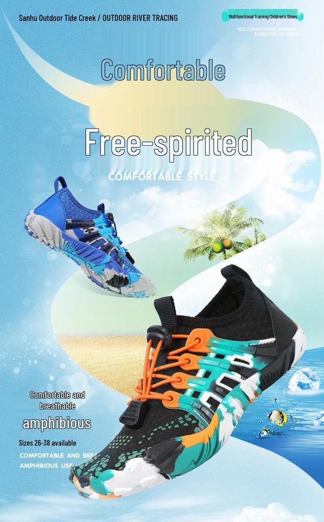Unisex Breathable Non-slip Water Shoes for Outdoor Beach and Fitness Activities