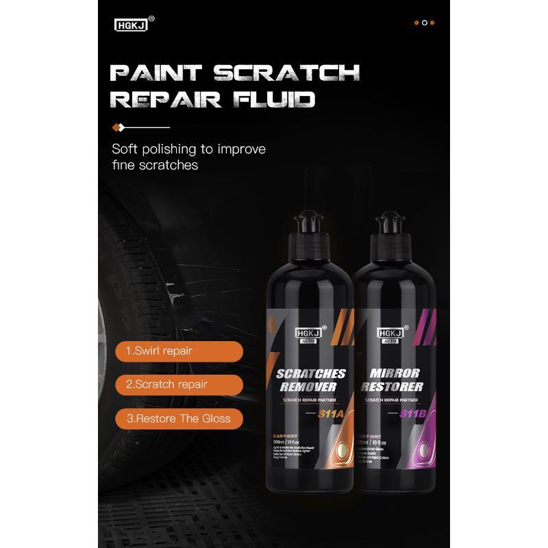 S11 Car Scratch Removal Kit Anti-scratch Repair Agent Paint Care Polishing Liquid Wax Automotive Detailing Cars Accessories