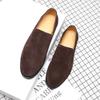 Loafers Men'S Pointed Men'S Leather Shoes Trendy Men'S Shoes Turning Fur Night Game One Pedal Trendy Shoes A0706-G