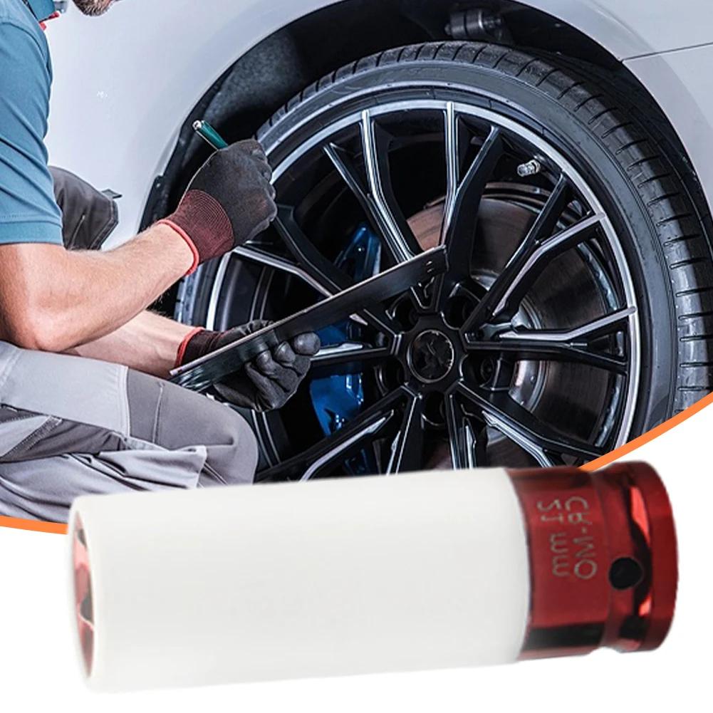 Šestihranné zásuvky 17/19/21/22 mm Pneumatický klíč Objímka na pneumatiku 1/2 palcová vzduchová pistole Ochrana pneumatiky Nárazová matice Zásuvka Auto Garage Tool