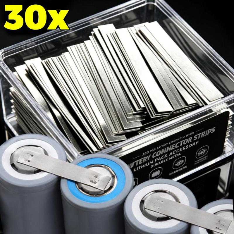 Lithium Battery Connect Sheets Nickel Steel Connect Strip Spot Welding Tab Plate 18650 Battery Pack DIY Welding Connector Tools