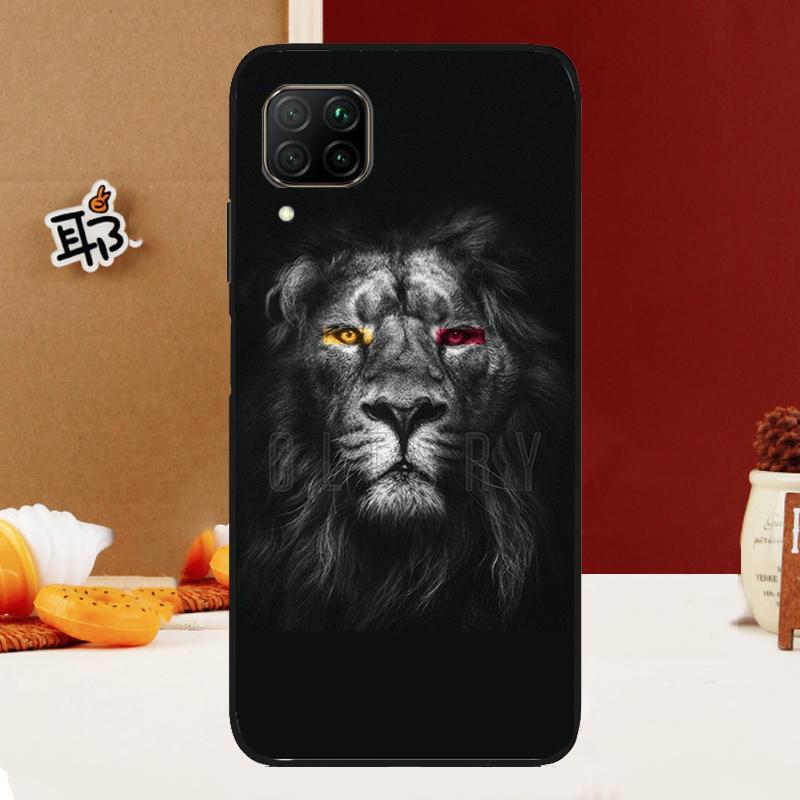 Ferocious Lion For Huawei Nova Y91 Y61 Y60 Y70 Y72 Y73 Y90 12i 11i 3i 7i 8i 9 10 SE P20 P40 P30 Lite Case