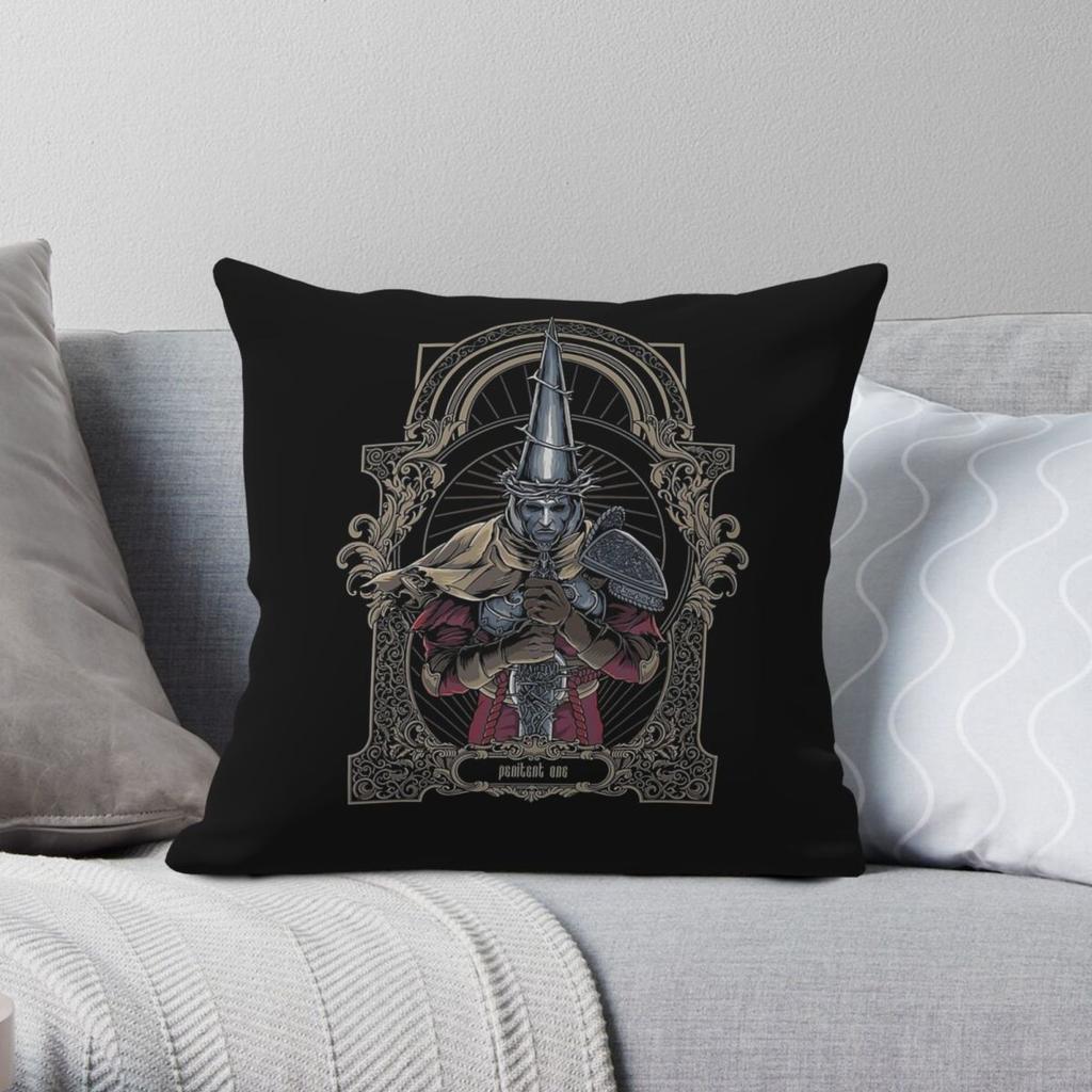 Blasphemous Penitent One Square Pillowcase Polyester Linen Velvet Pattern Zip Decorative Pillow Case Sofa Seater Cushion Cover